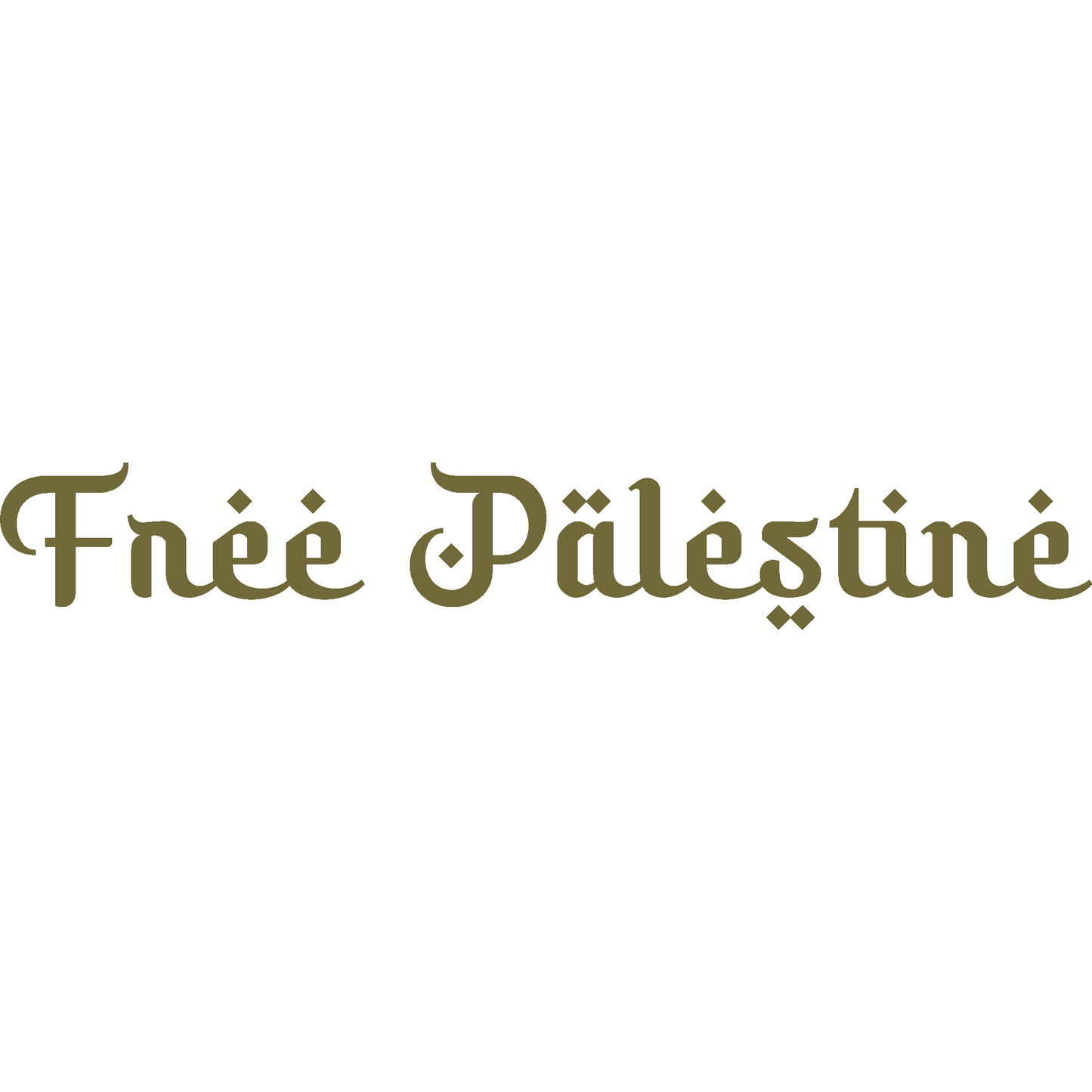 Inkstitches - Free palestine tee