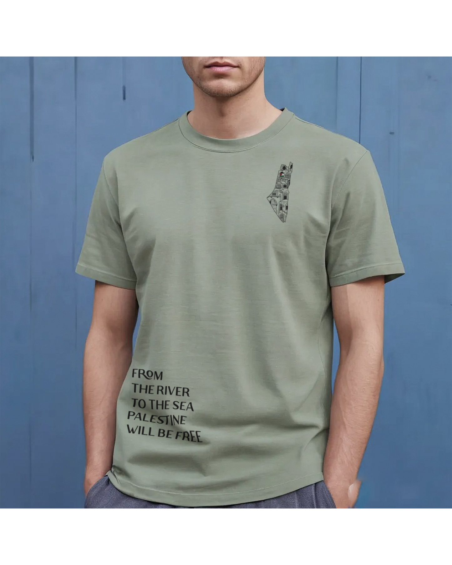 Inkstitches - Palestine Printed T-Shirt